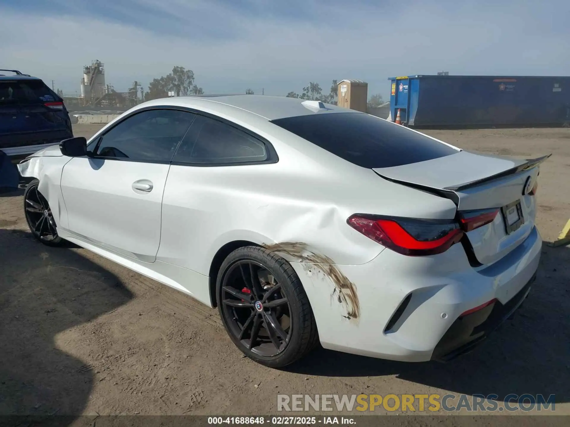 3 Фотография поврежденного автомобиля WBA83AP0XRCN55018 BMW M440I 2024