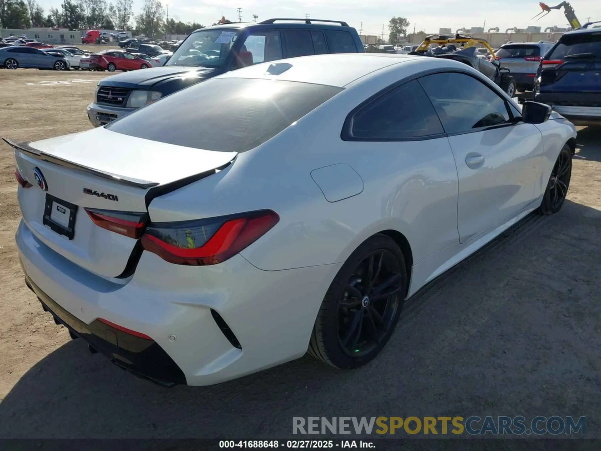 4 Фотография поврежденного автомобиля WBA83AP0XRCN55018 BMW M440I 2024