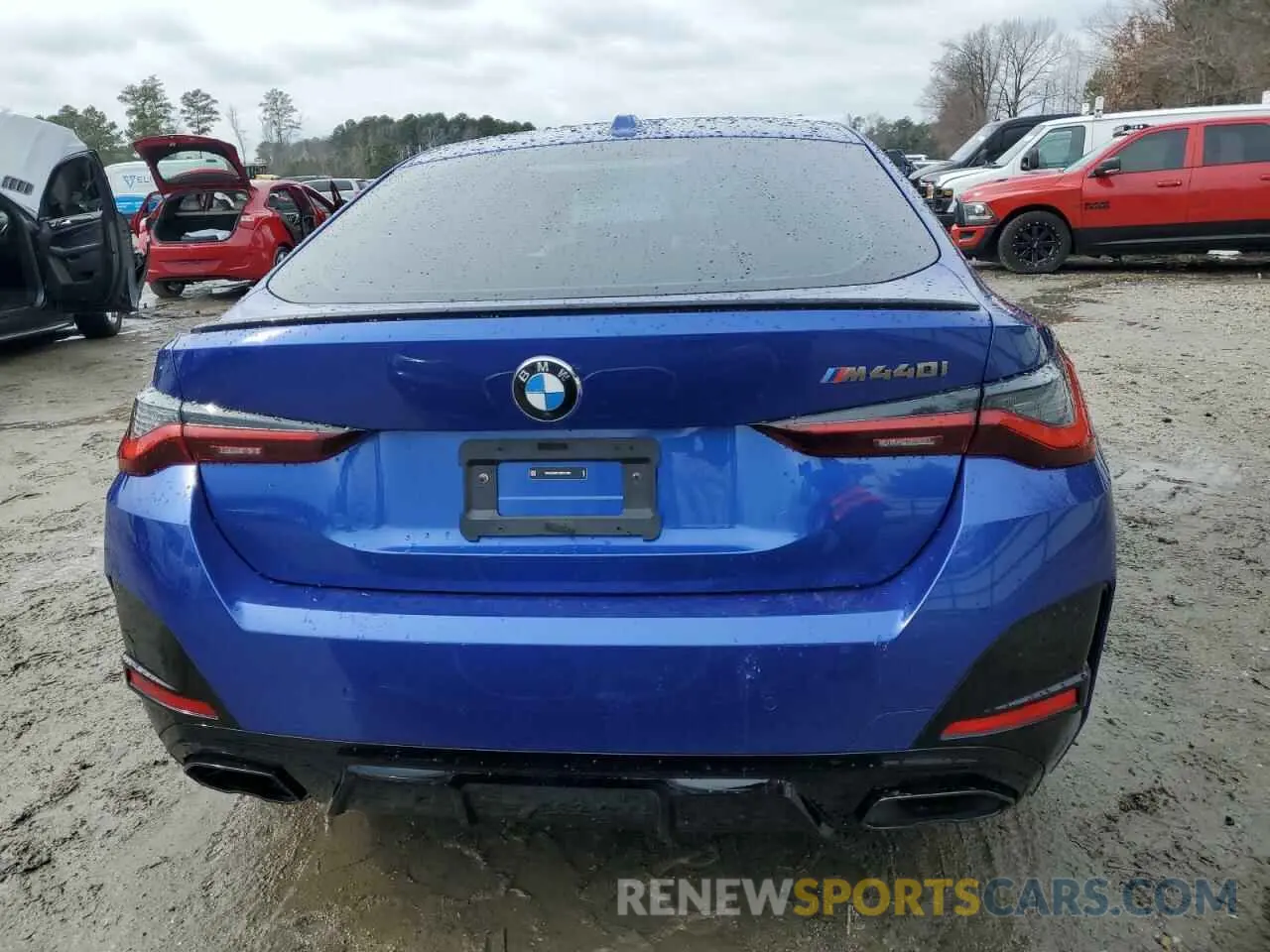 6 Фотография поврежденного автомобиля WBA63AW01RFR21066 BMW M440I GRAN 2024
