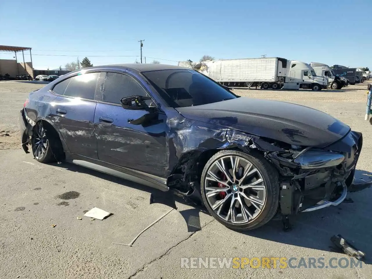 4 Photograph of a damaged car WBA63AW09RFS46938 BMW M440I GRAN 2024