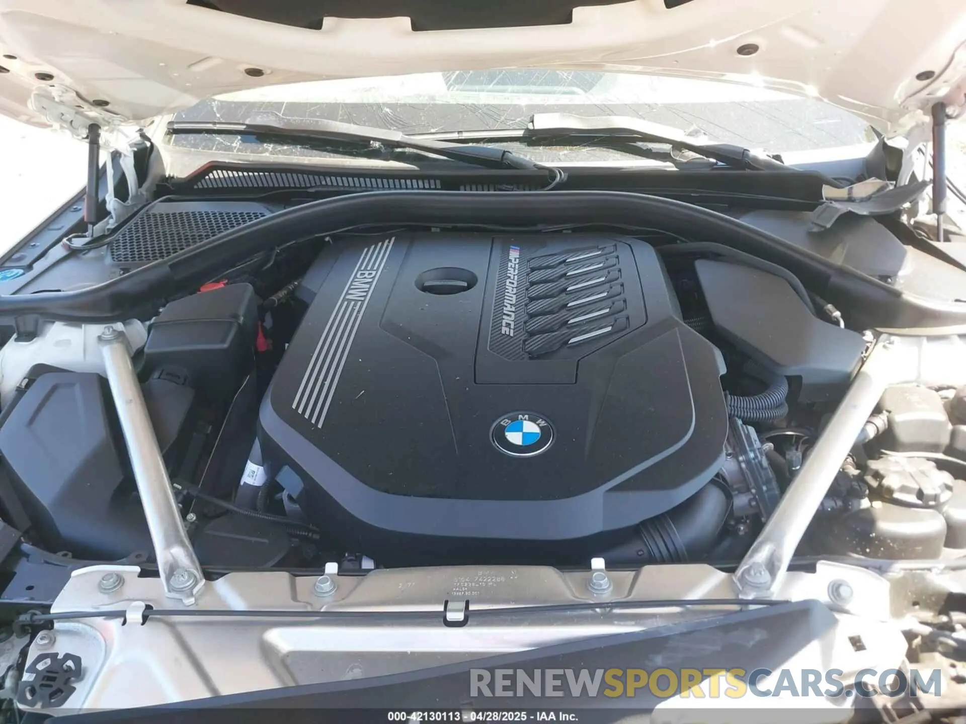 10 Photograph of a damaged car WBA13AW09NFM04876 BMW M440I GRAN COUPE 2022