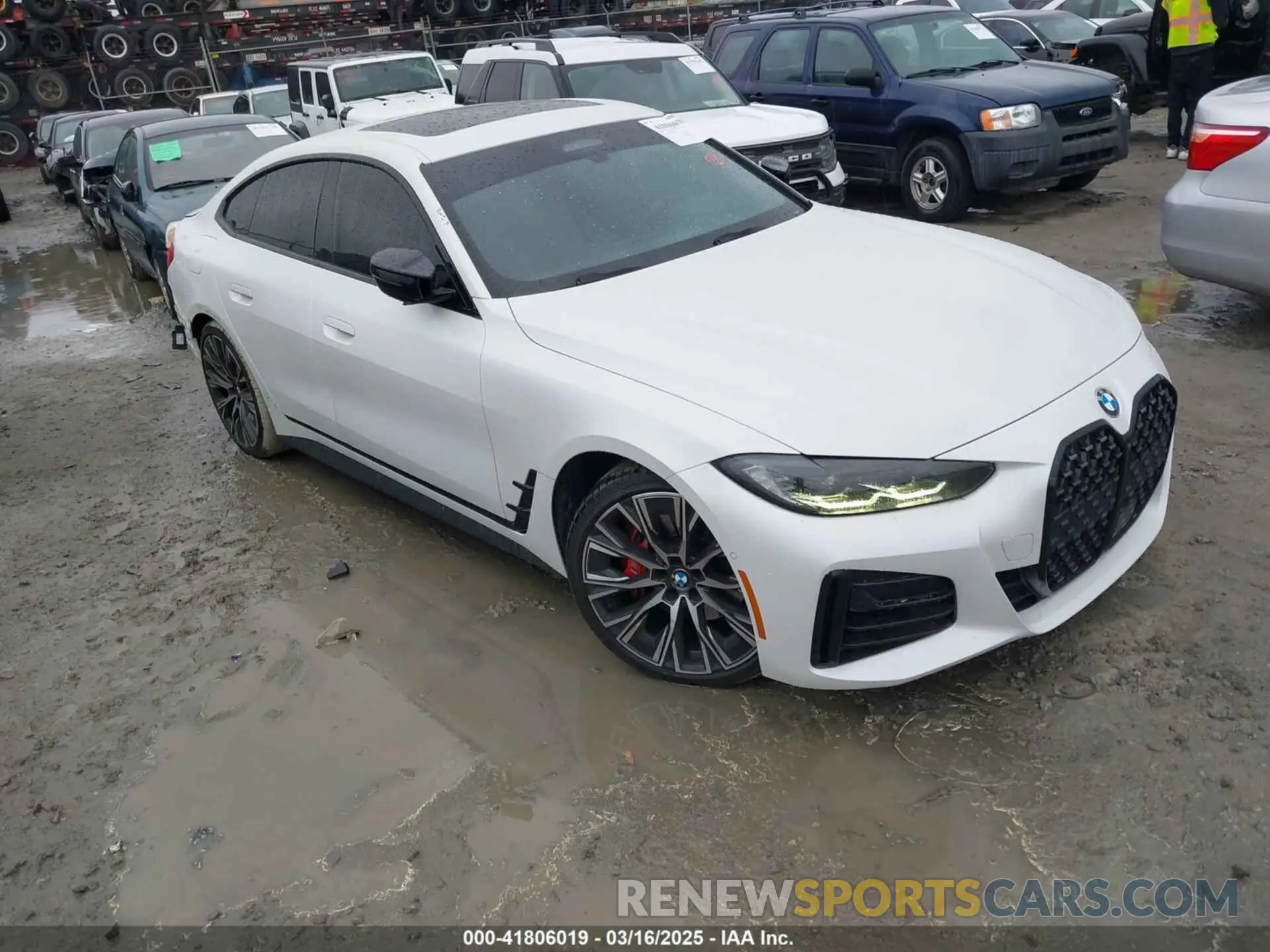 1 Фотография поврежденного автомобиля WBA13AW09NFM30121 BMW M440I GRAN COUPE 2022