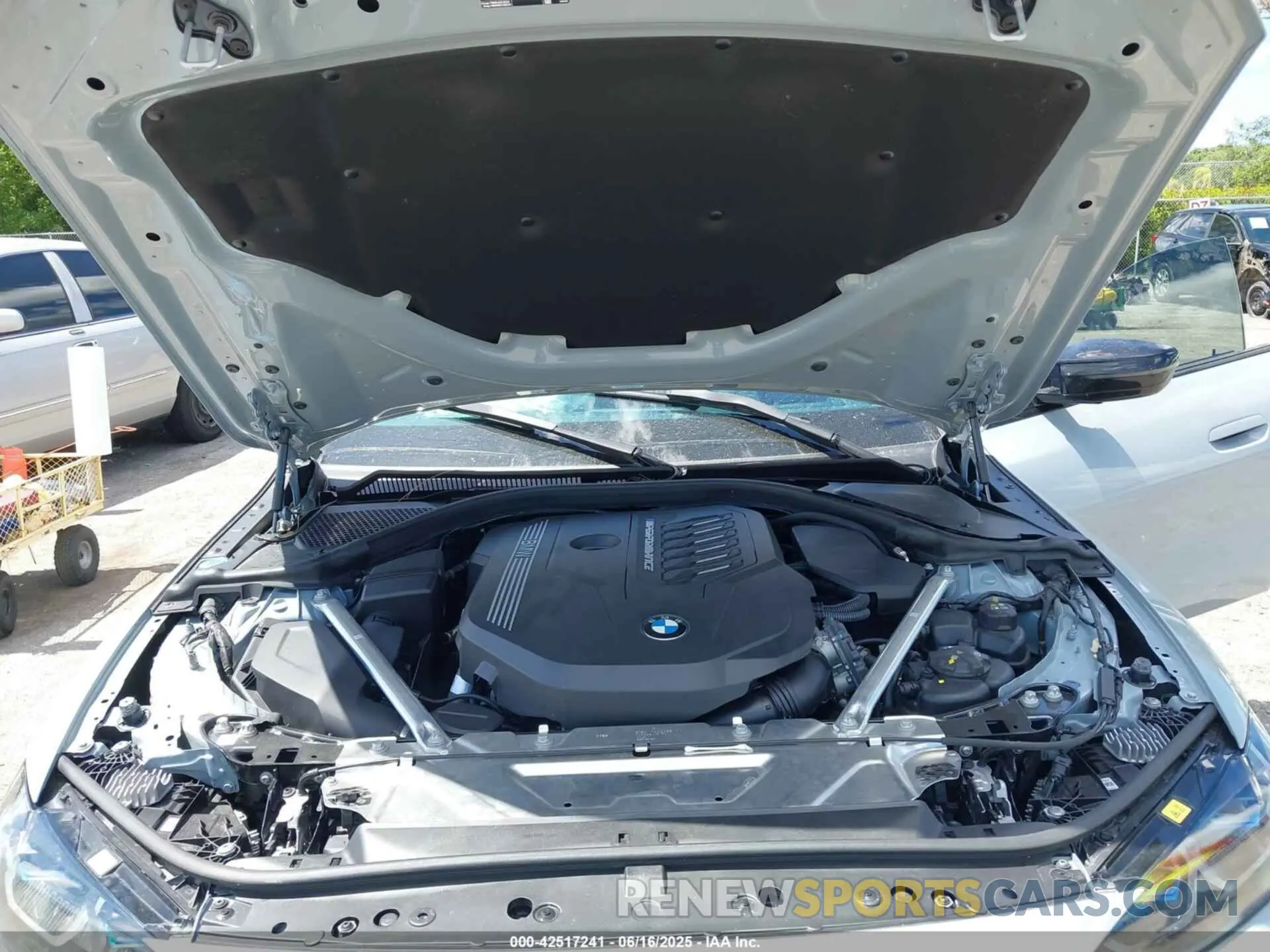 10 Photograph of a damaged car WBA63AW0XPFP50556 BMW M440I GRAN COUPE 2023