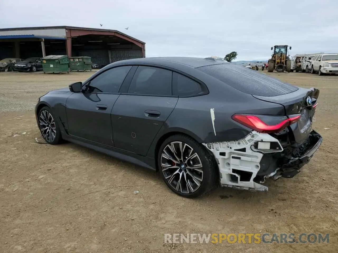 2 Фотография поврежденного автомобиля WBA13AW04NFM02565 BMW M440XI GRA 2022