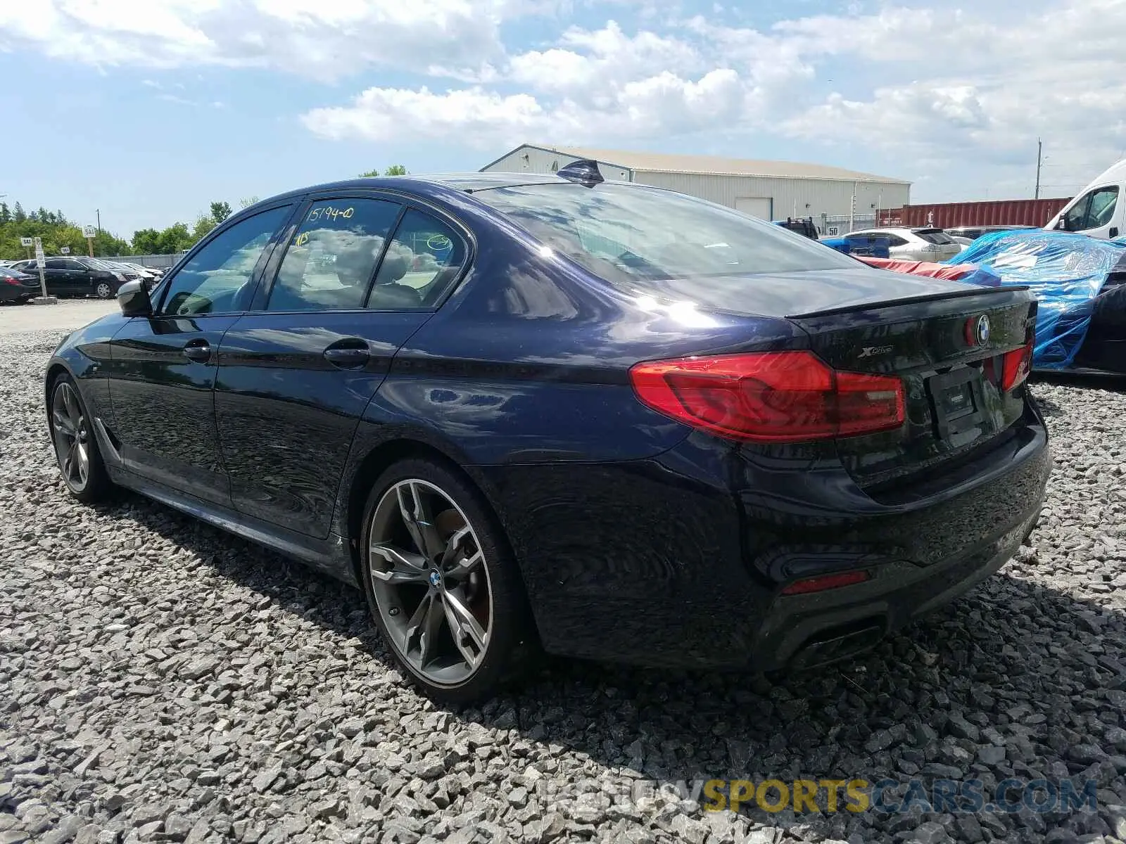 3 Photograph of a damaged car WBAJB9C53KB287509 BMW M5 2019