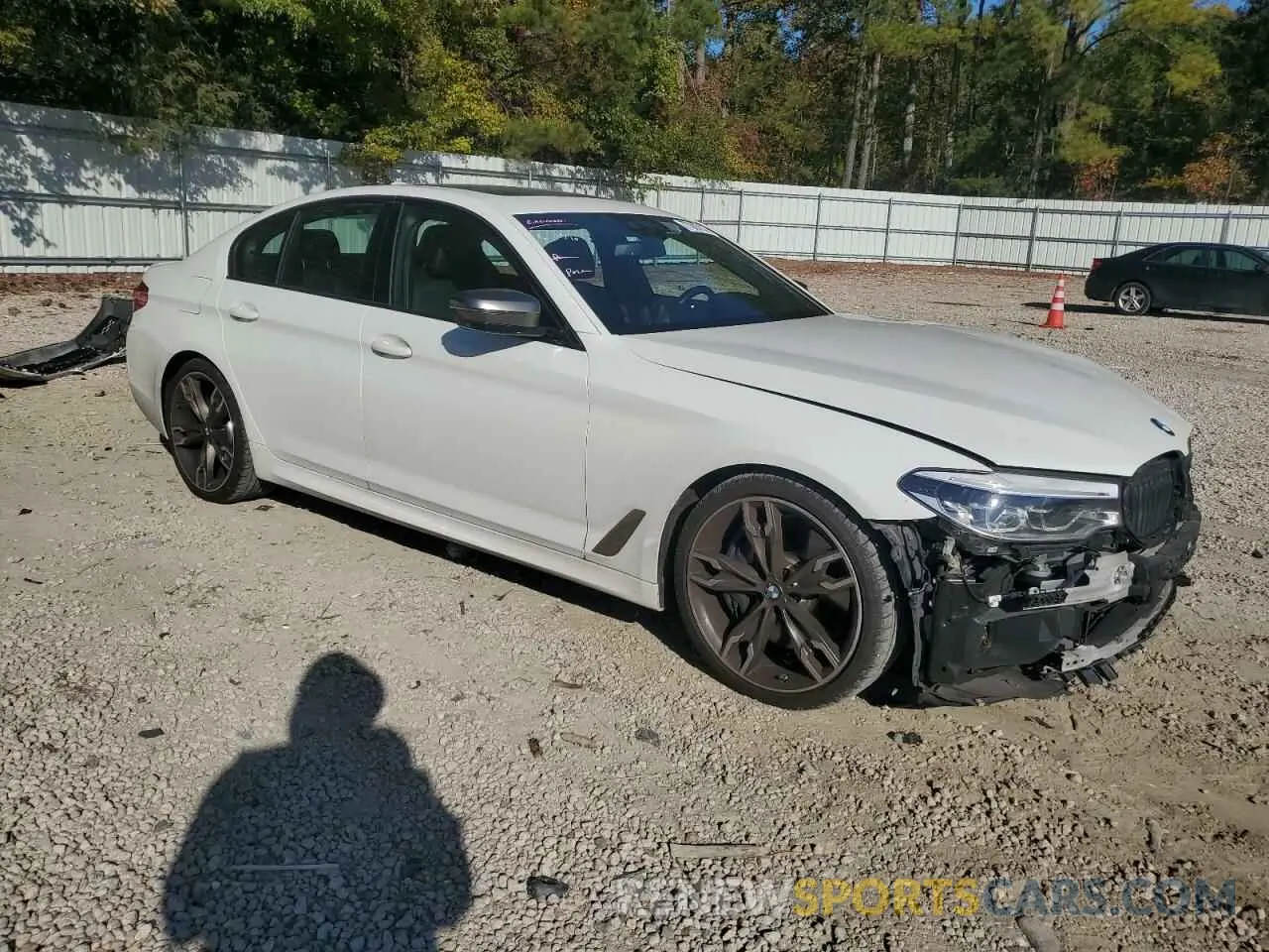 4 Photograph of a damaged car WBAJB9C57KB288727 BMW M5 2019