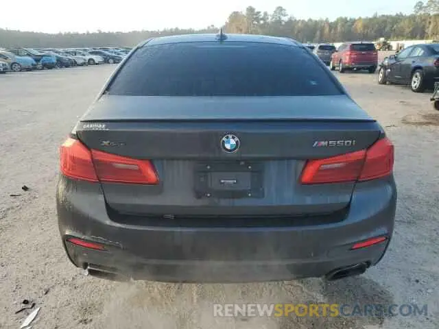 6 Photograph of a damaged car WBAJB9C57KB288906 BMW M5 2019