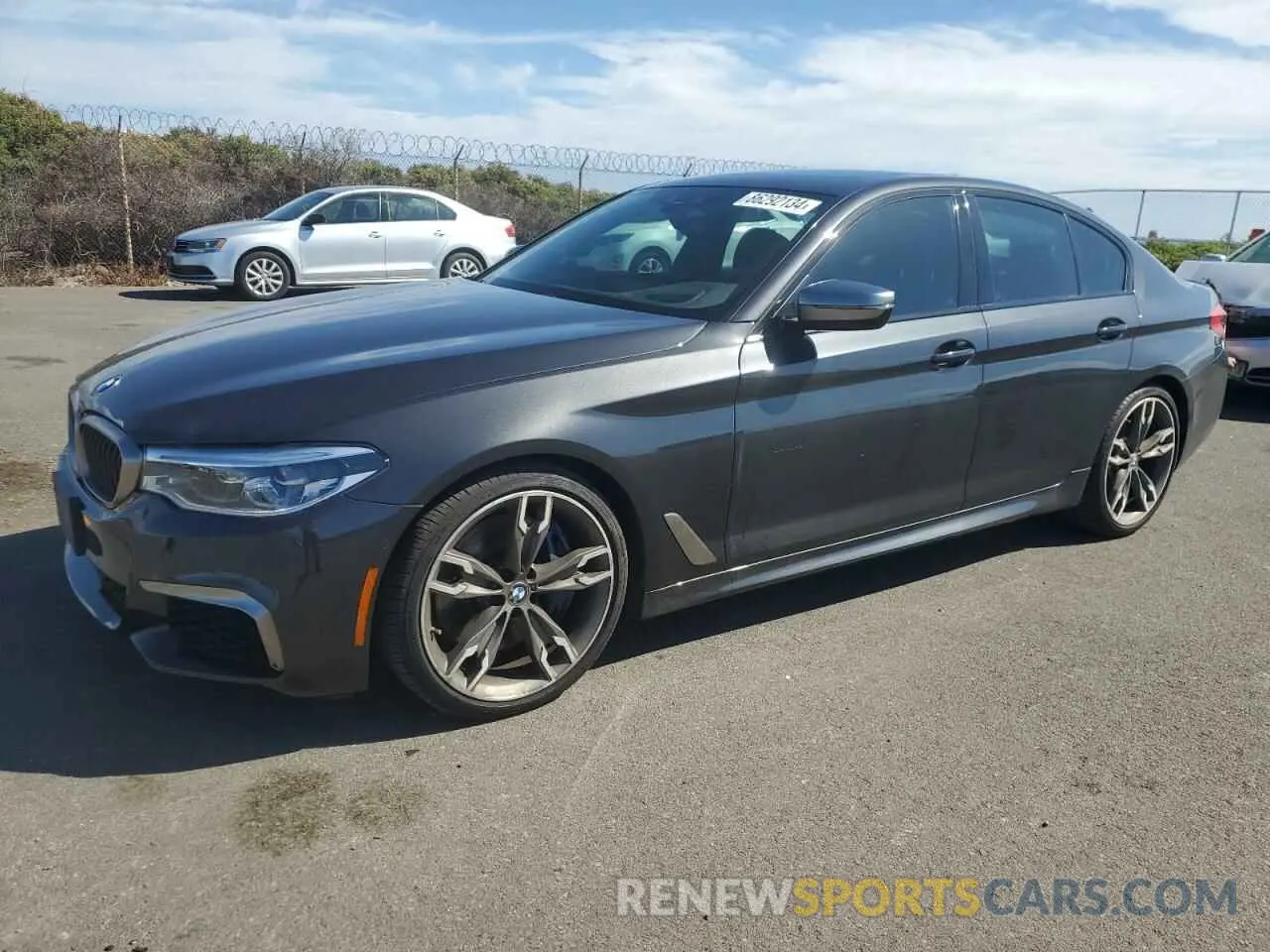 1 Photograph of a damaged car WBAJB9C57KB289036 BMW M5 2019
