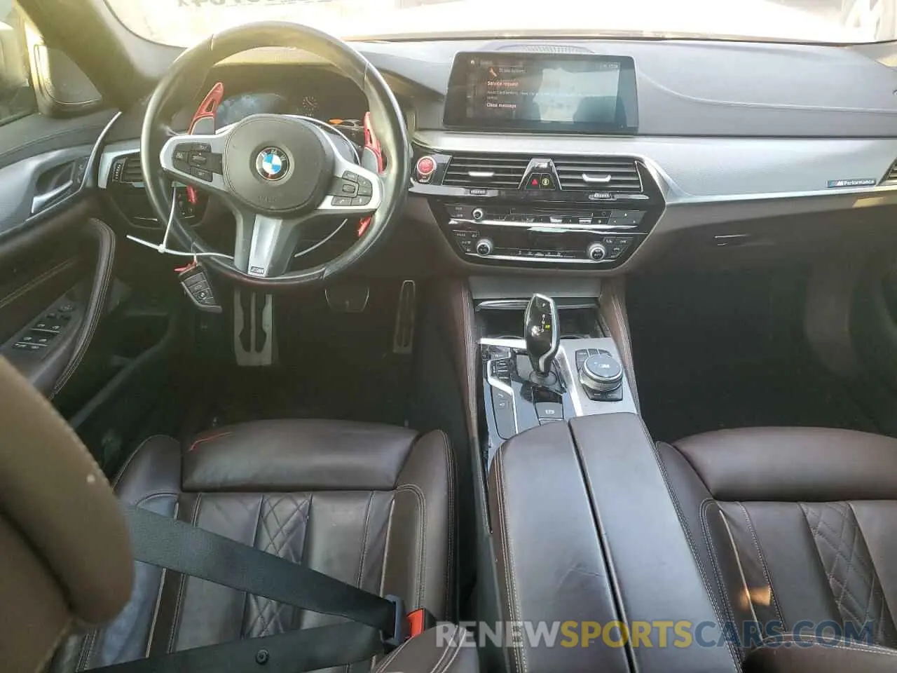 8 Photograph of a damaged car WBAJB9C59KB287496 BMW M5 2019