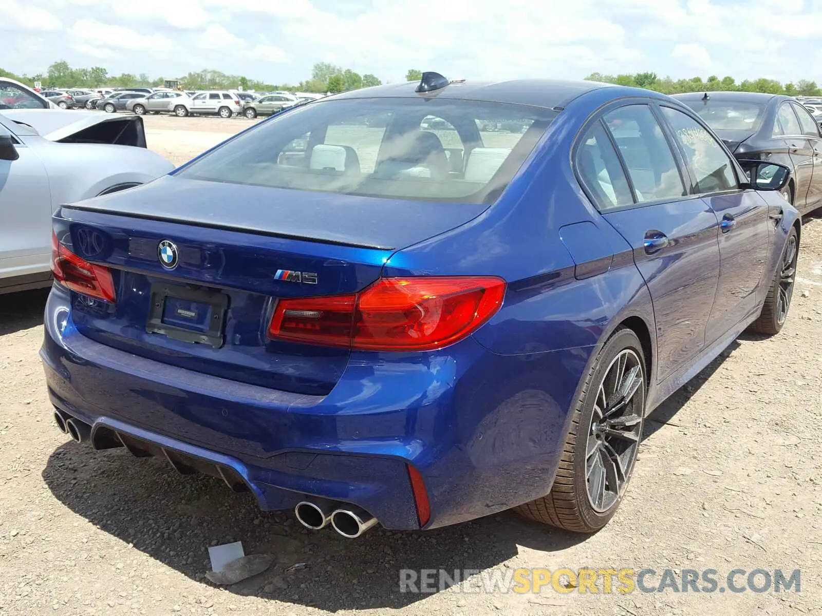 4 Photograph of a damaged car WBSJF0C50KB447647 BMW M5 2019