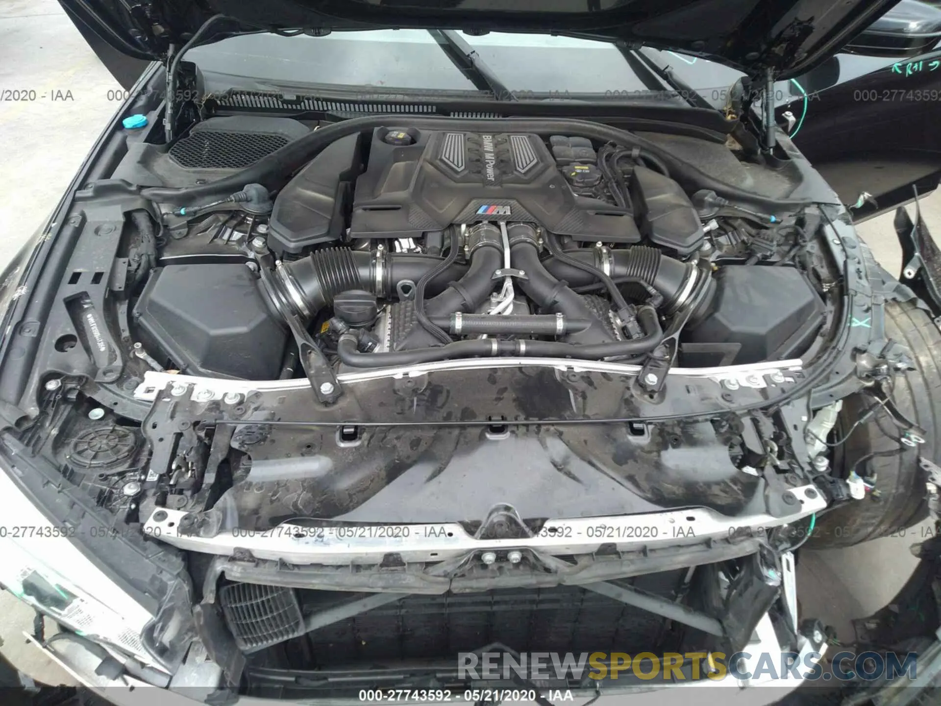 10 Photograph of a damaged car WBSJF0C55KB447305 BMW M5 2019