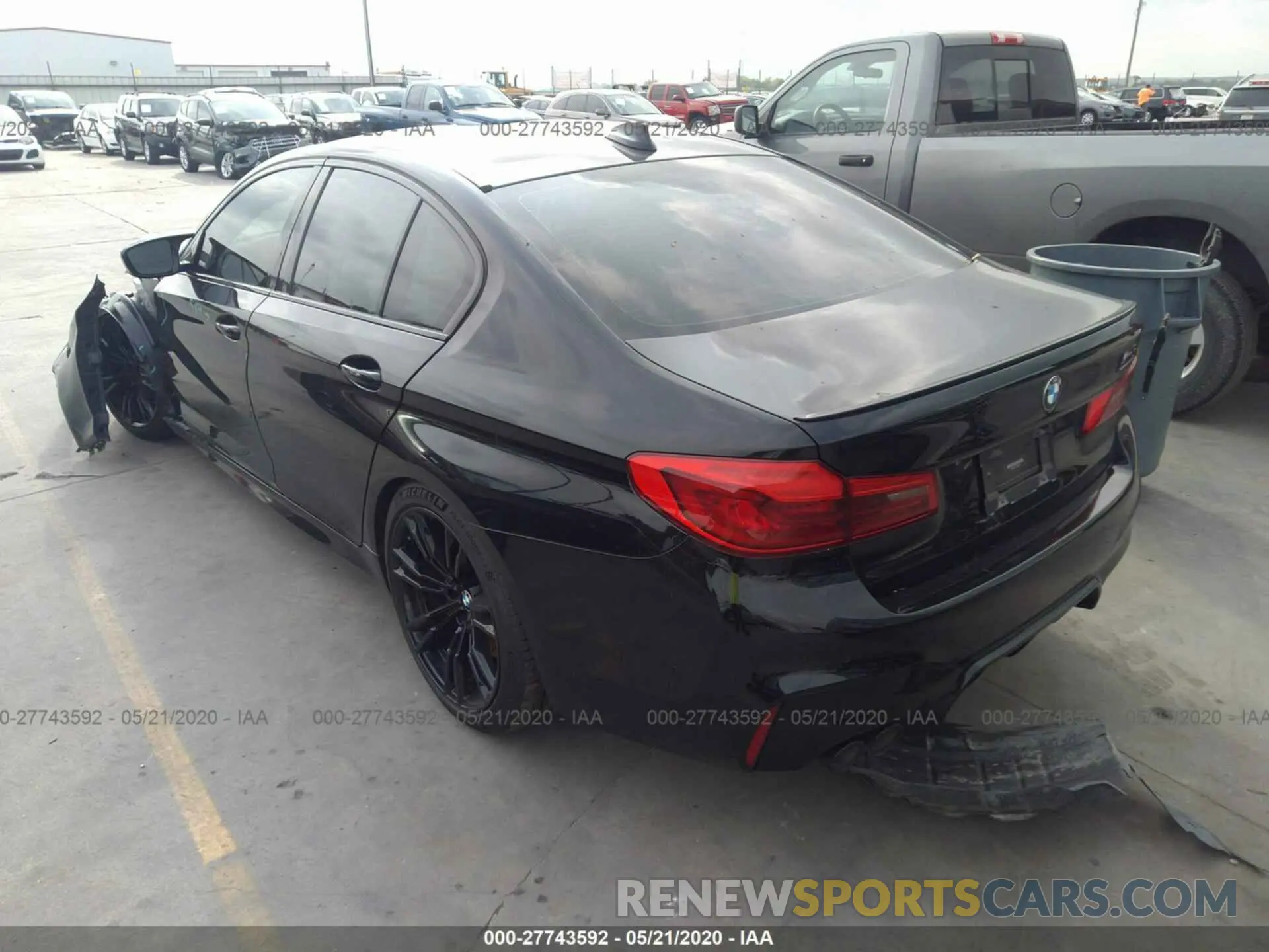 3 Photograph of a damaged car WBSJF0C55KB447305 BMW M5 2019