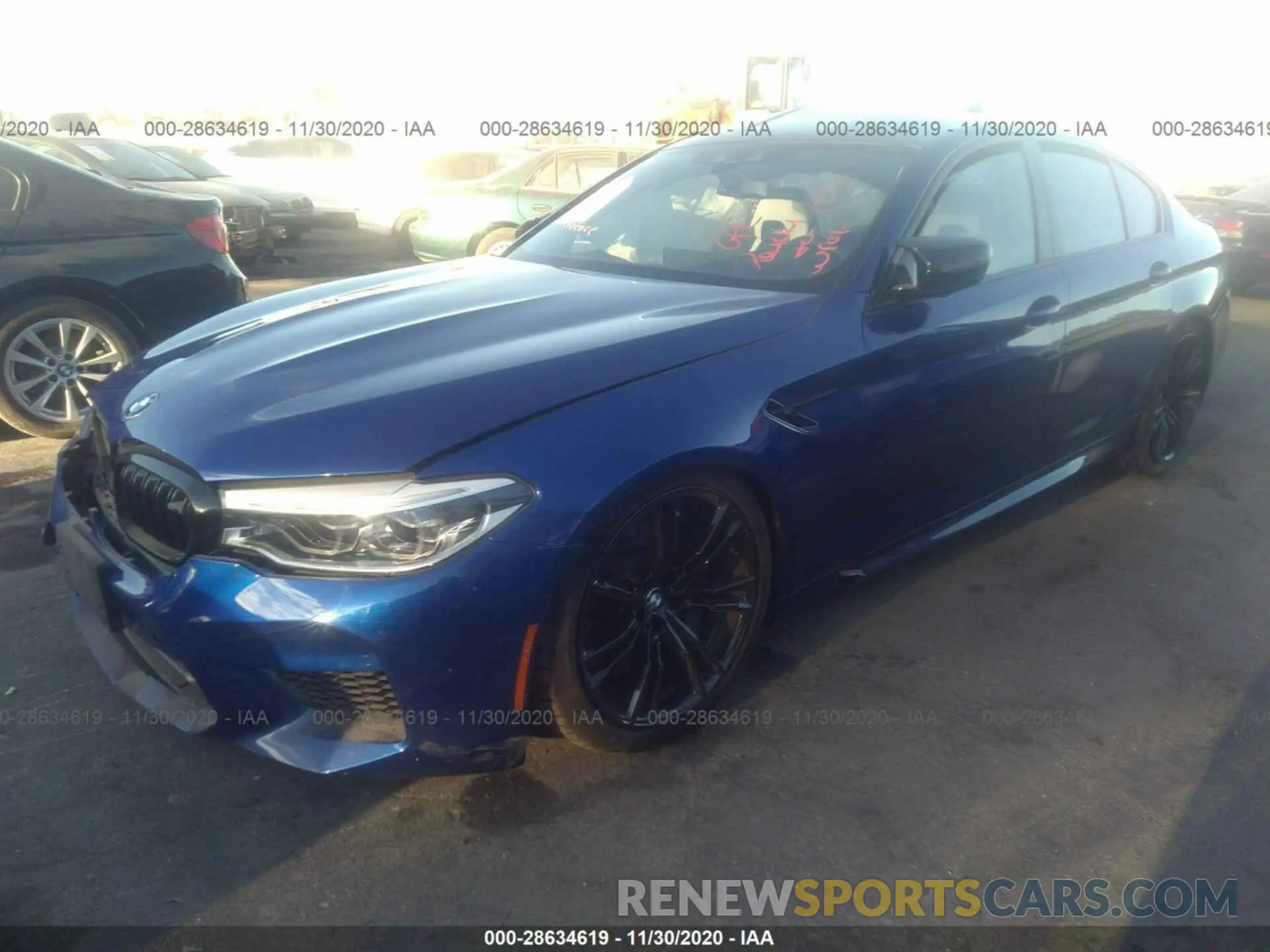 2 Photograph of a damaged car WBSJF0C56KB447359 BMW M5 2019