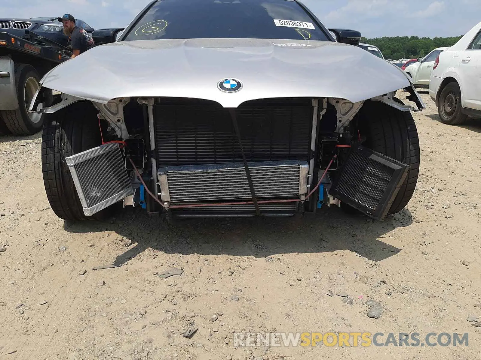 9 Photograph of a damaged car WBSJF0C58KB446875 BMW M5 2019