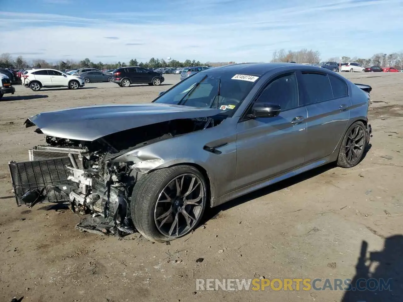 1 Фотография поврежденного автомобиля WBSJF0C58KB448352 BMW M5 2019