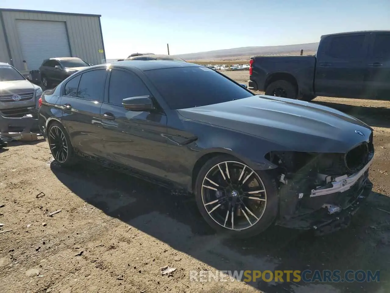 4 Photograph of a damaged car WBSJF0C59KB285517 BMW M5 2019