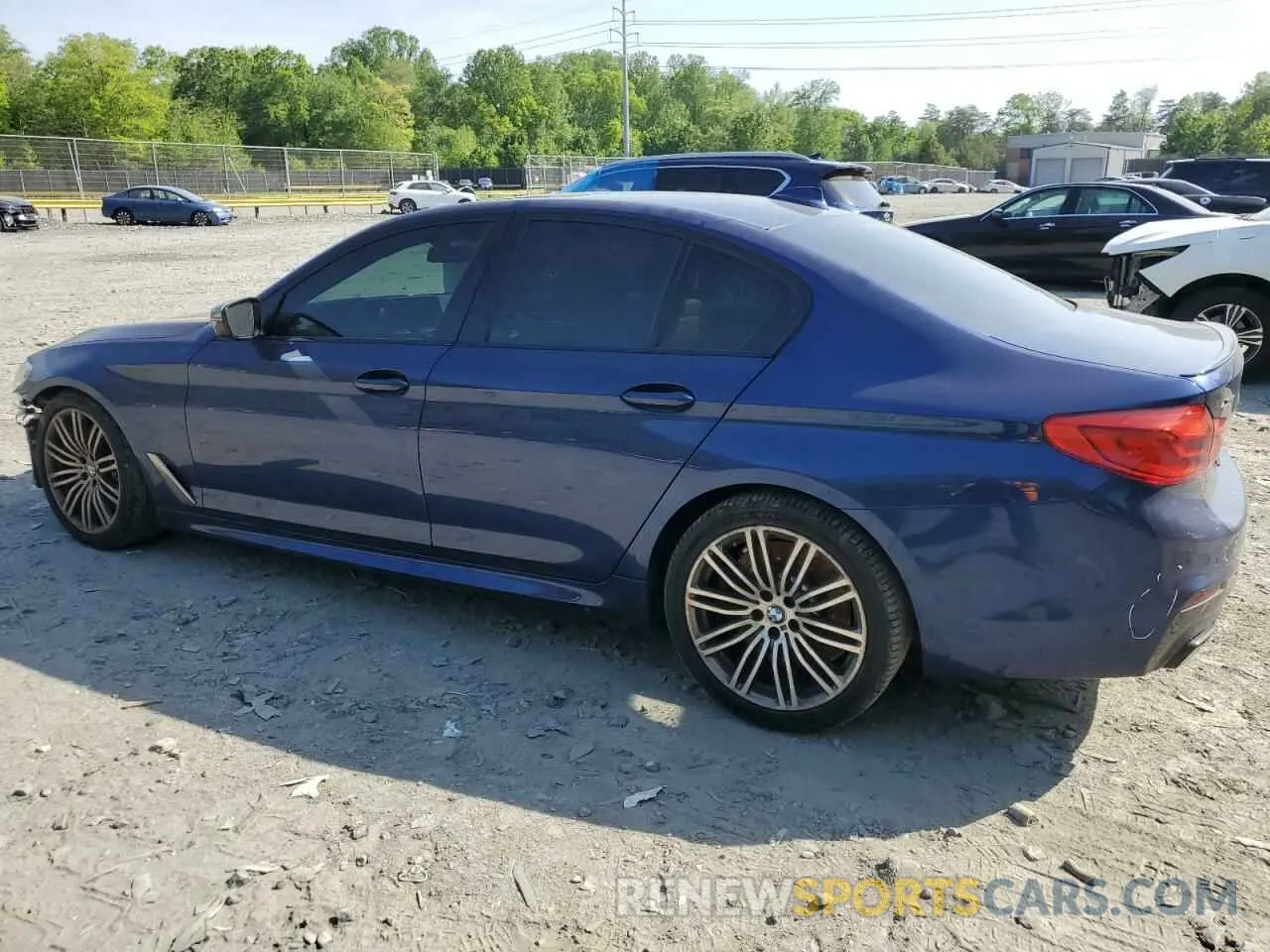 2 Photograph of a damaged car WBAJS7C00LBN96137 BMW M5 2020