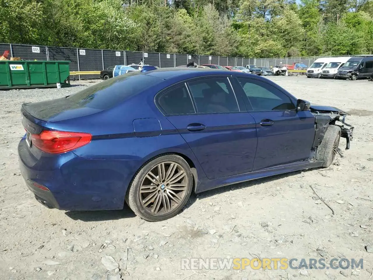 3 Photograph of a damaged car WBAJS7C00LBN96137 BMW M5 2020