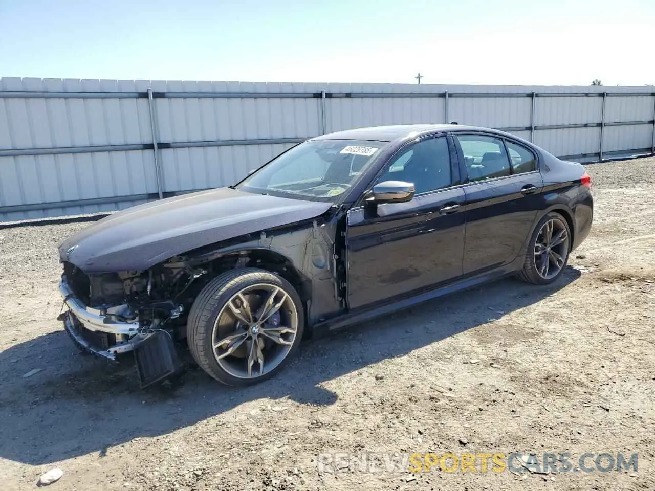 1 Photograph of a damaged car WBAJS7C02LCD42698 BMW M5 2020
