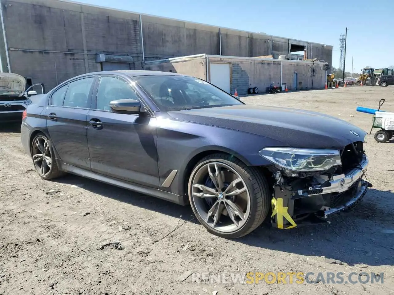 4 Photograph of a damaged car WBAJS7C02LCD42698 BMW M5 2020