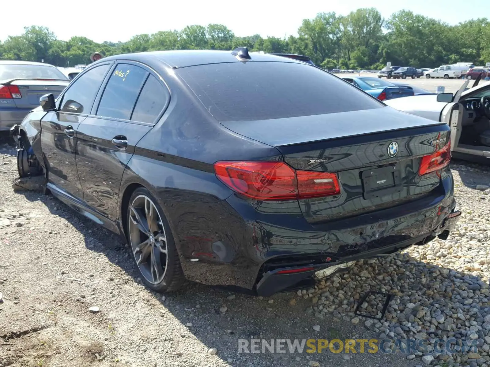 3 Photograph of a damaged car WBAJS7C05LBN96697 BMW M5 2020
