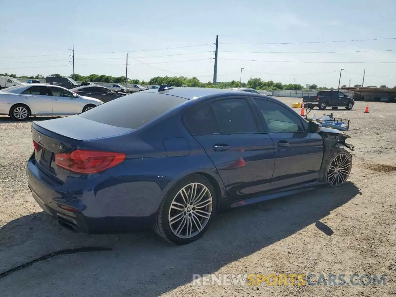 3 Photograph of a damaged car WBAJS7C0XLBN96646 BMW M5 2020