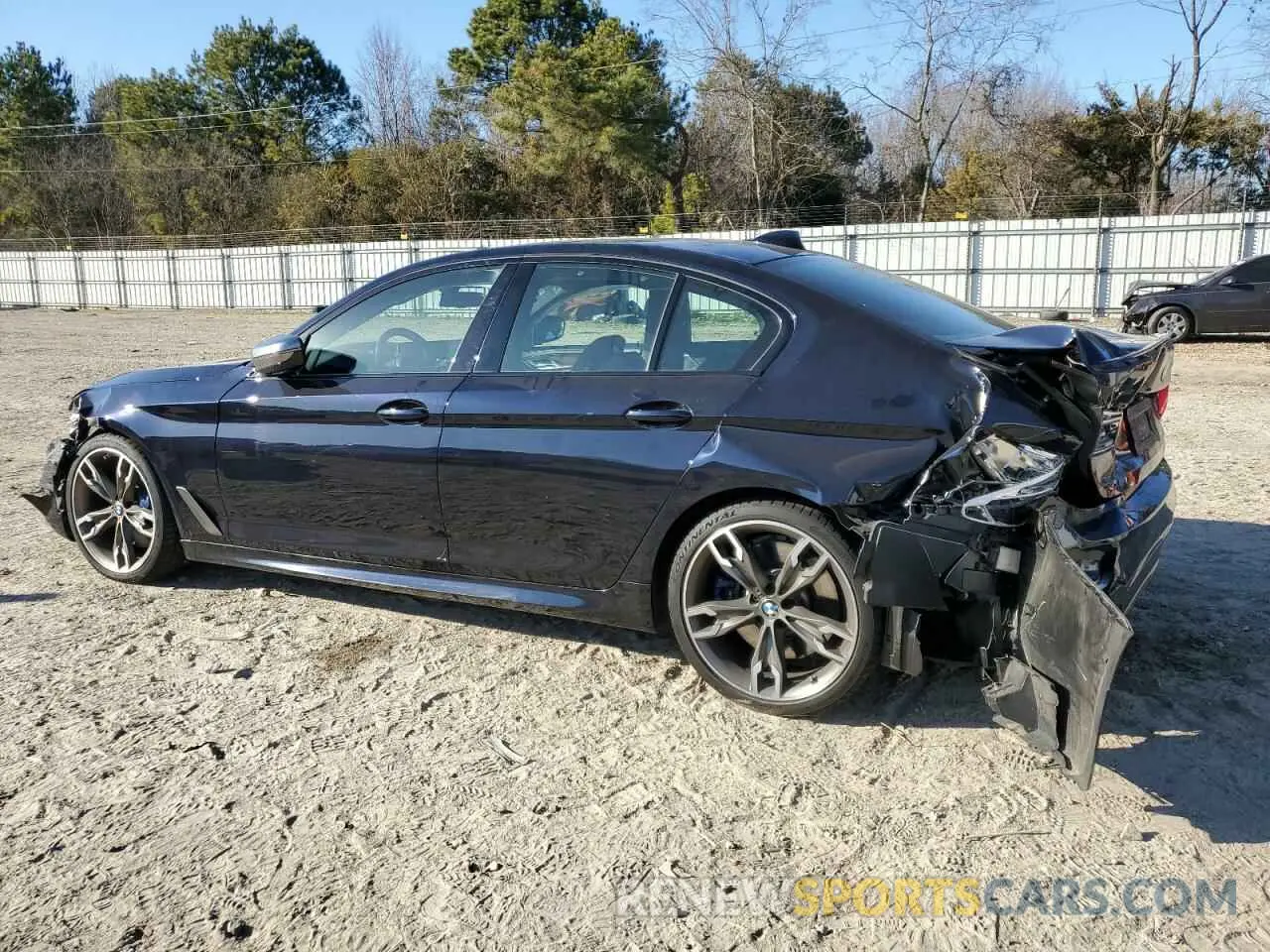 2 Photograph of a damaged car WBAJS7C0XLCE44248 BMW M5 2020