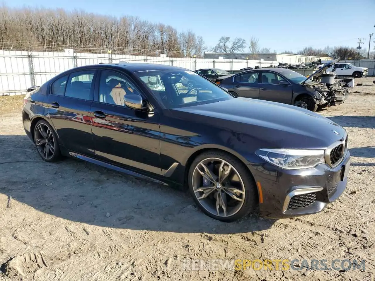 4 Photograph of a damaged car WBAJS7C0XLCE44248 BMW M5 2020