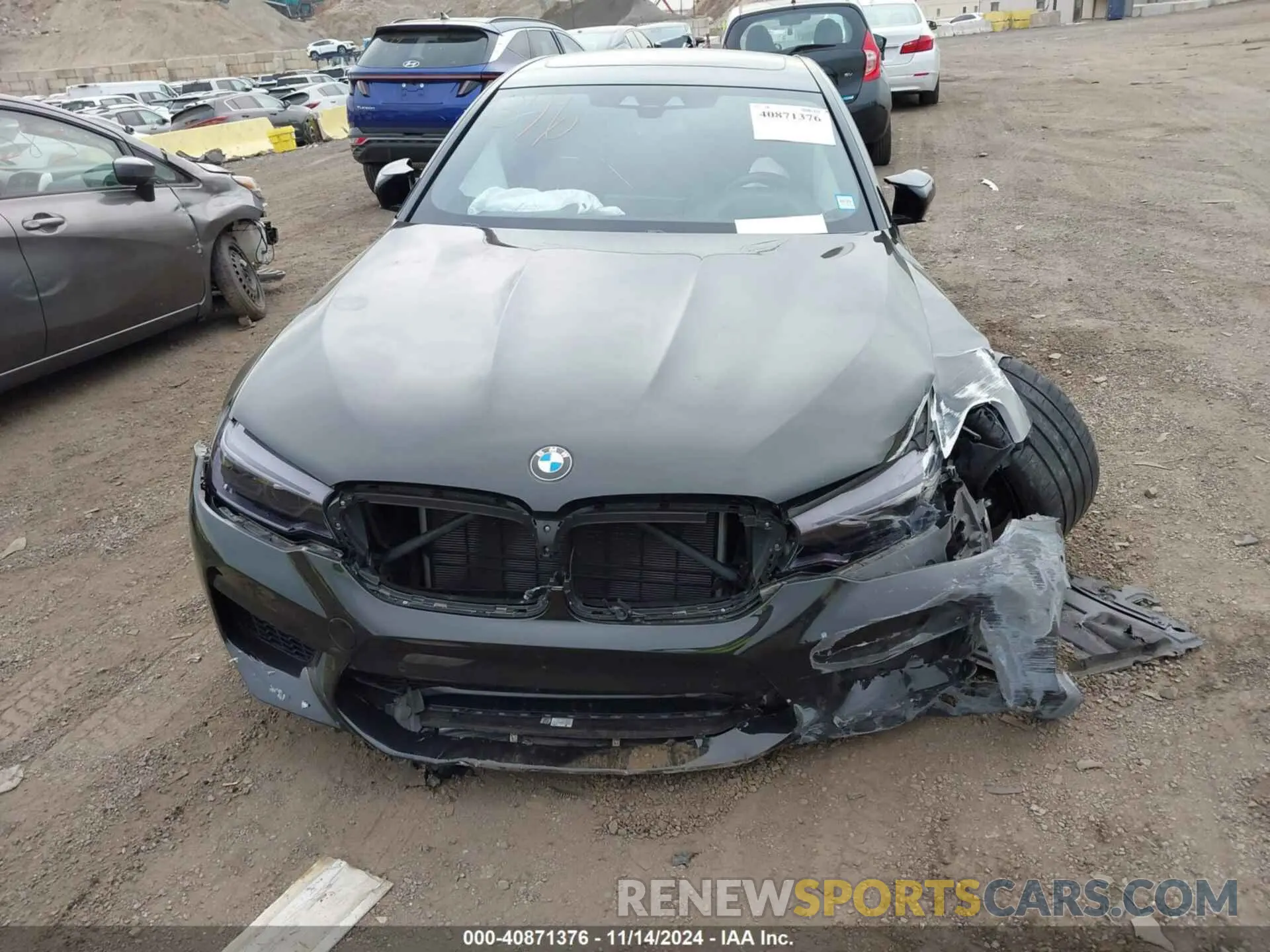11 Photograph of a damaged car WBSJF0C01LCD33045 BMW M5 2020