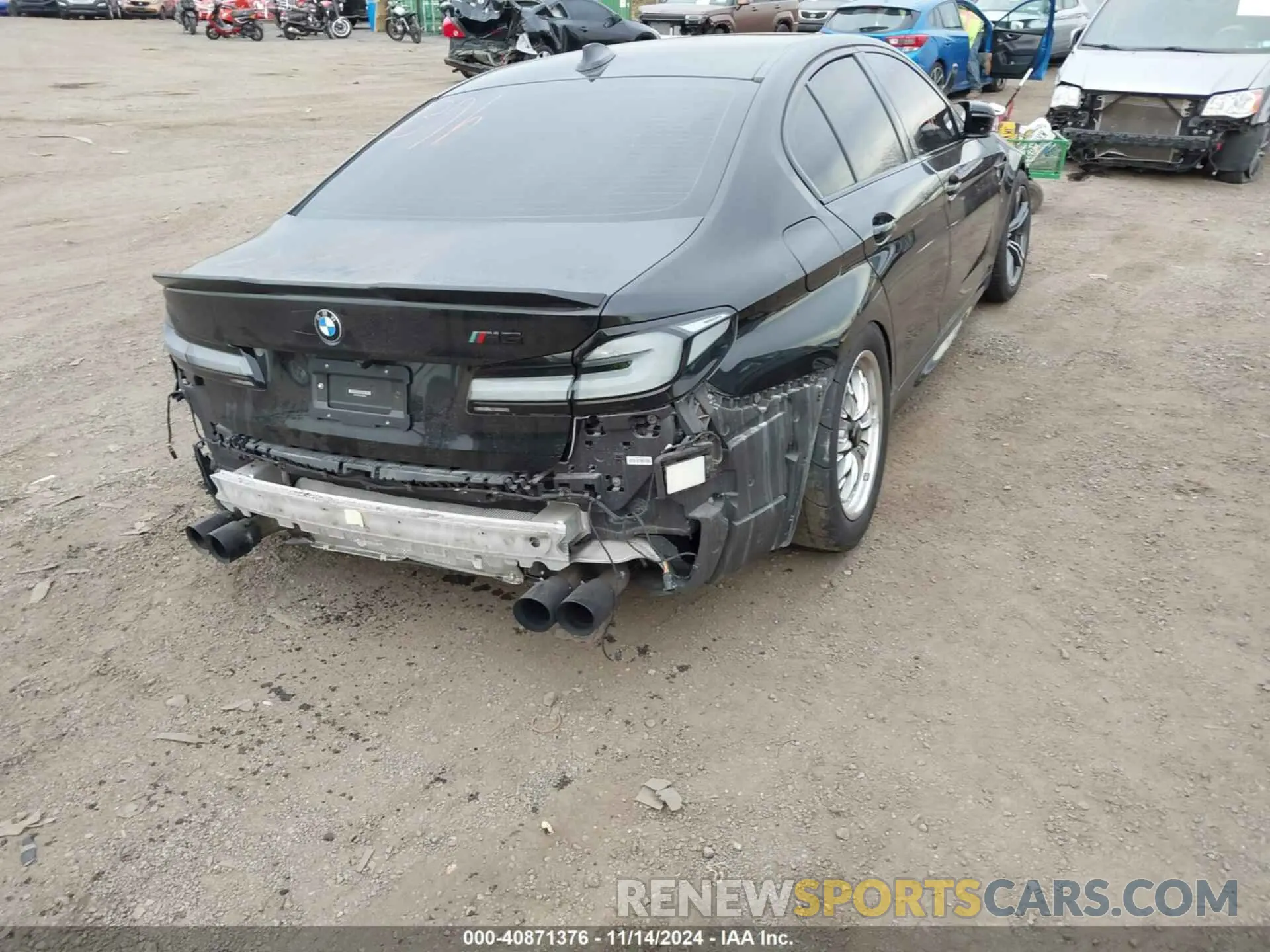 4 Photograph of a damaged car WBSJF0C01LCD33045 BMW M5 2020