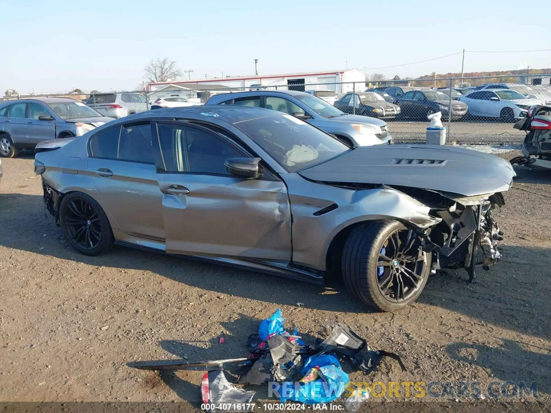 12 Photograph of a damaged car WBSJF0C06LCE13666 BMW M5 2020