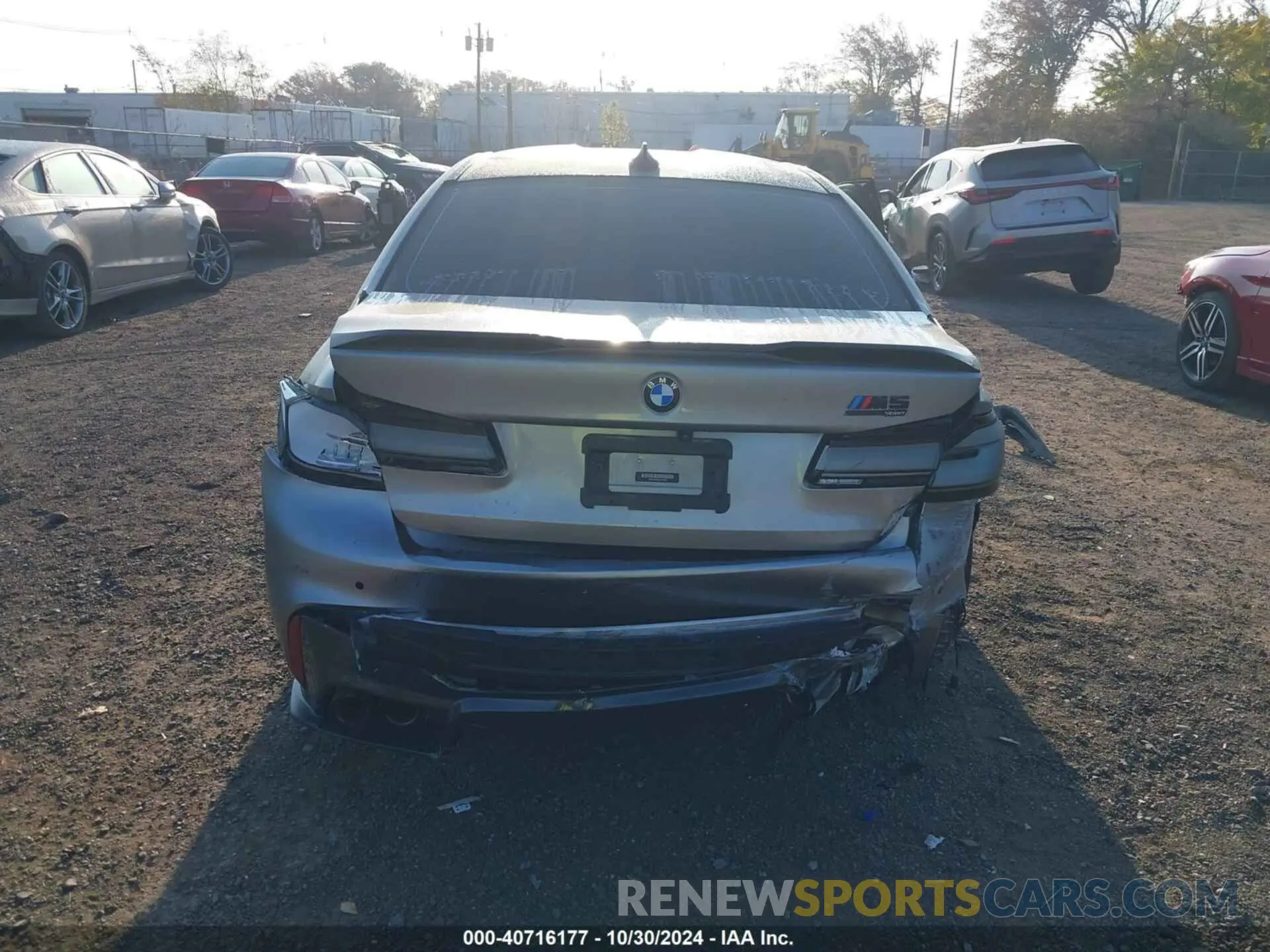 15 Photograph of a damaged car WBSJF0C06LCE13666 BMW M5 2020