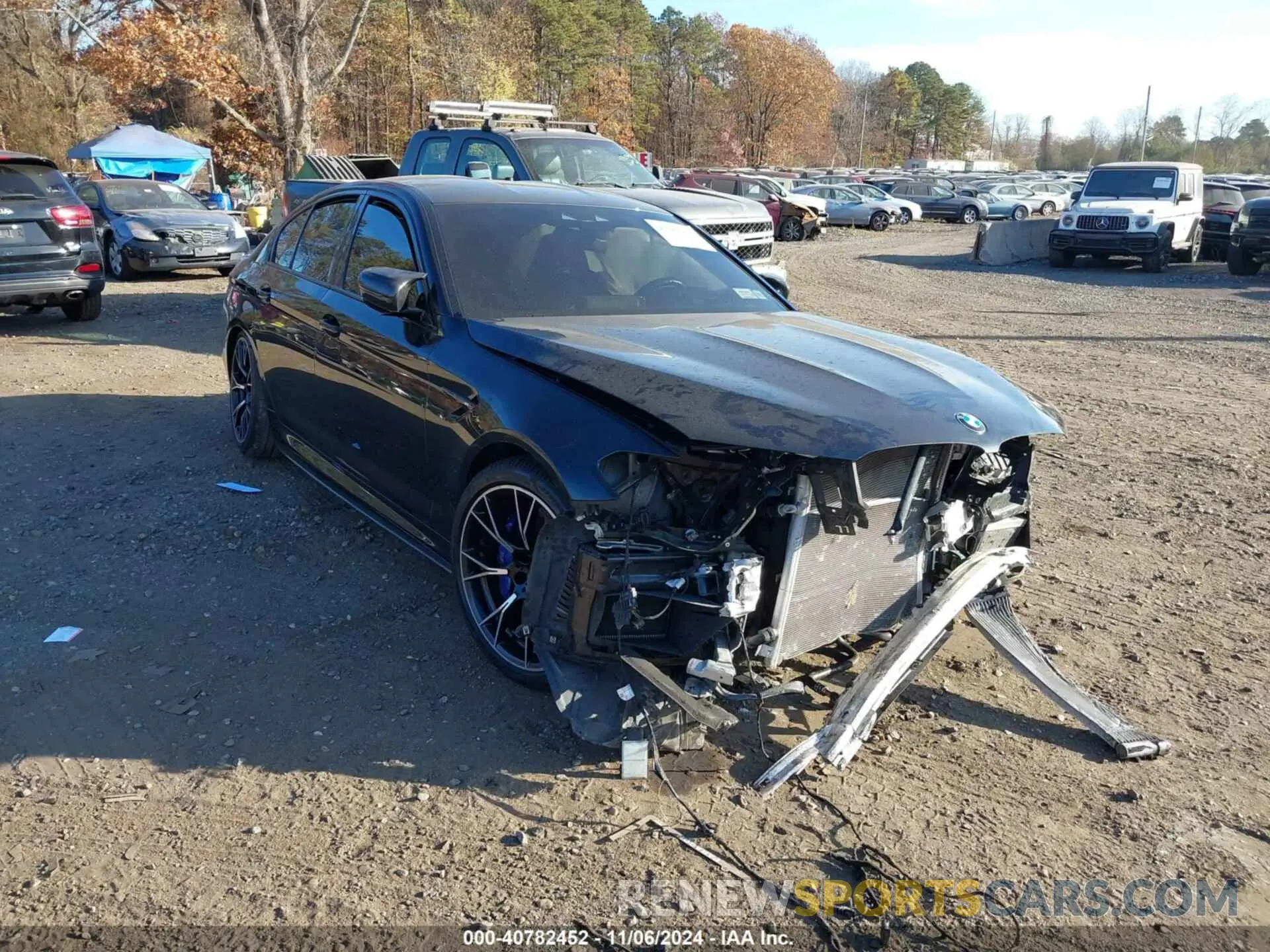1 Photograph of a damaged car WBSJF0C08LCD71226 BMW M5 2020