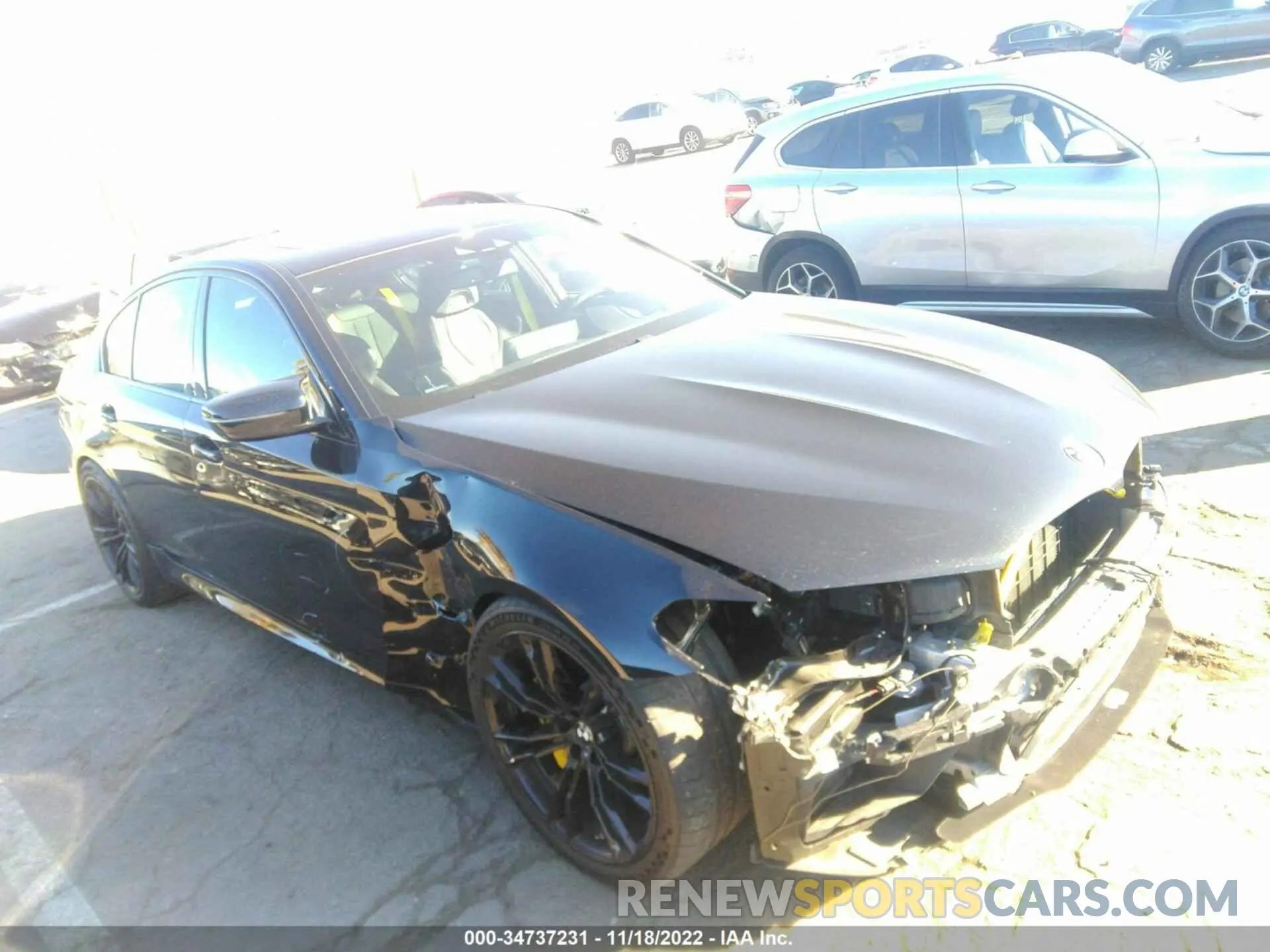 1 Photograph of a damaged car WBSJF0C0XLCD08693 BMW M5 2020