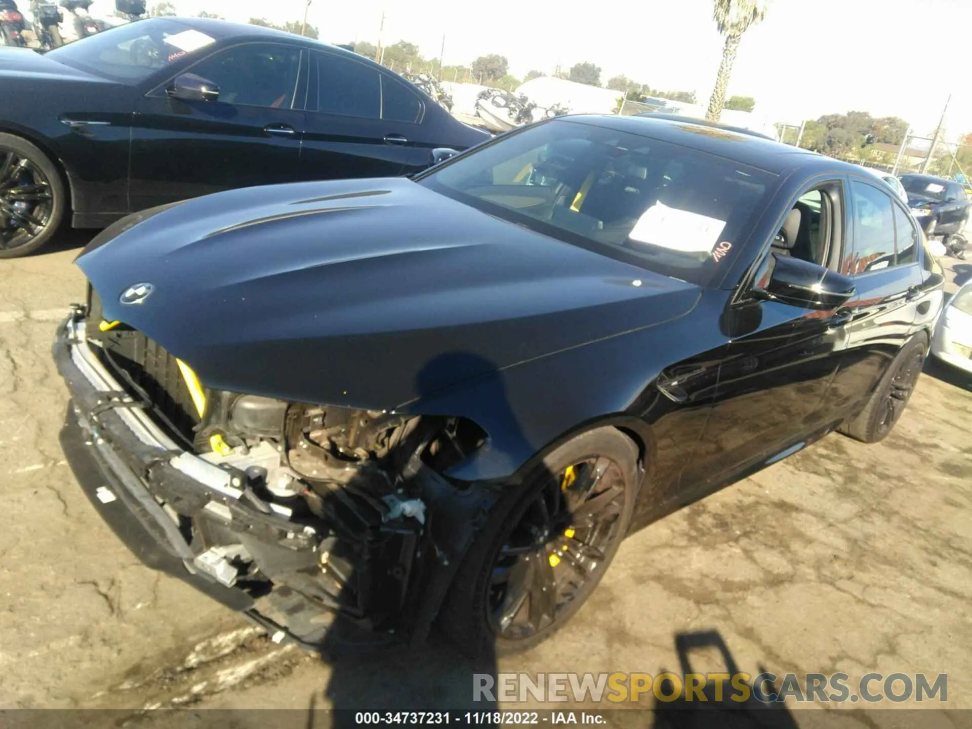2 Photograph of a damaged car WBSJF0C0XLCD08693 BMW M5 2020