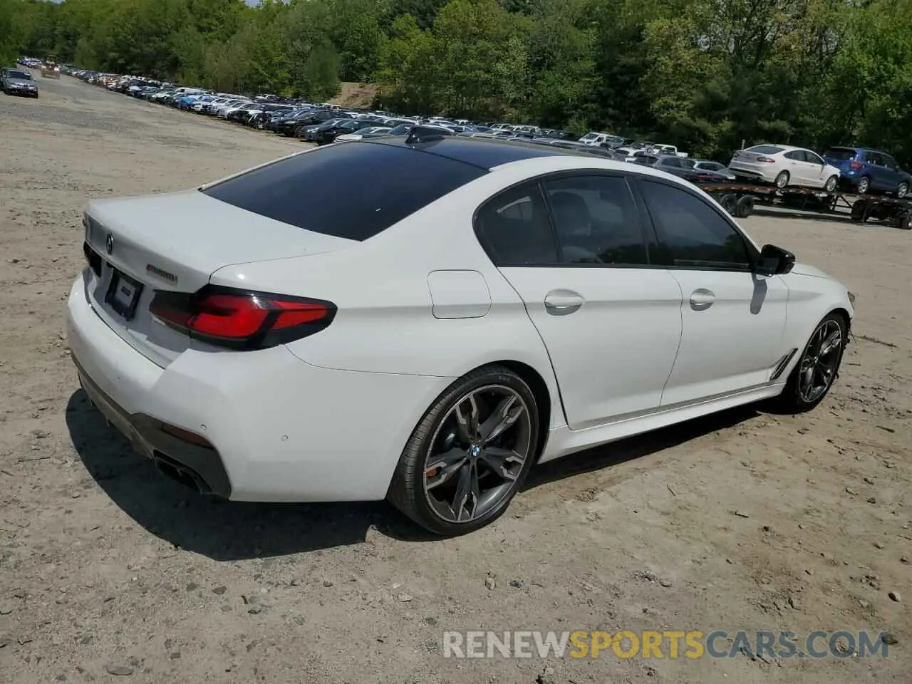 3 Фотография поврежденного автомобиля WBA13BK02MCF29815 BMW M5 2021
