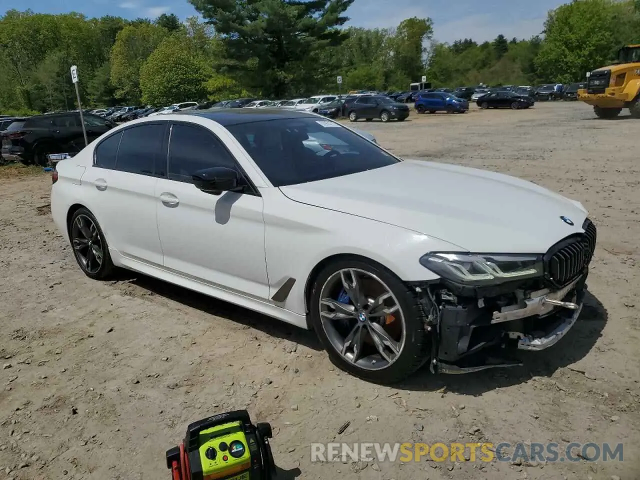 4 Фотография поврежденного автомобиля WBA13BK02MCF29815 BMW M5 2021