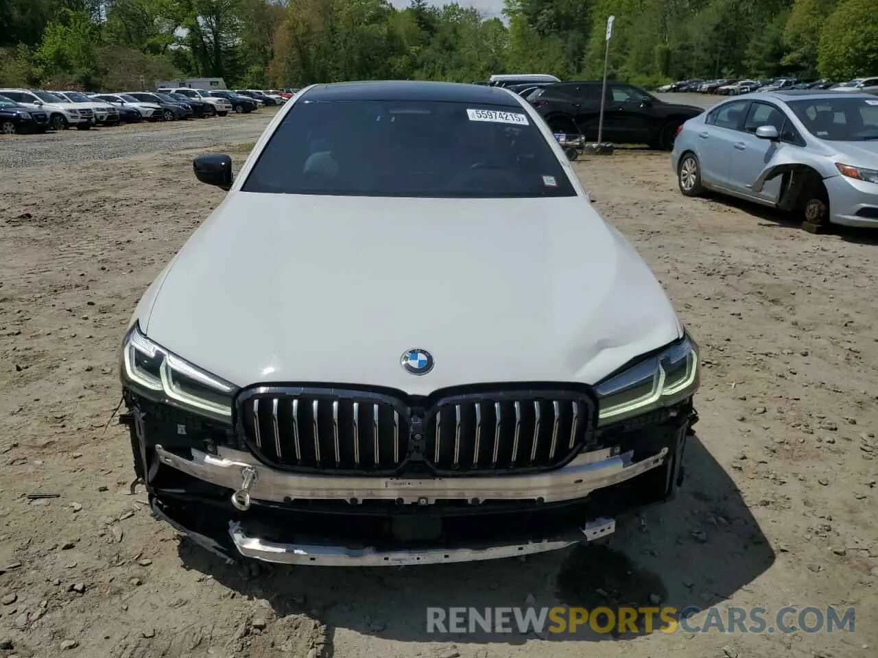 5 Фотография поврежденного автомобиля WBA13BK02MCF29815 BMW M5 2021