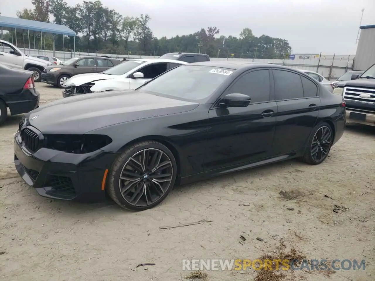 1 Фотография поврежденного автомобиля WBA13BK0XMCF46927 BMW M5 2021