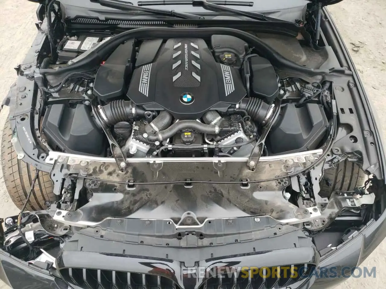 11 Фотография поврежденного автомобиля WBA13BK0XMCF46927 BMW M5 2021