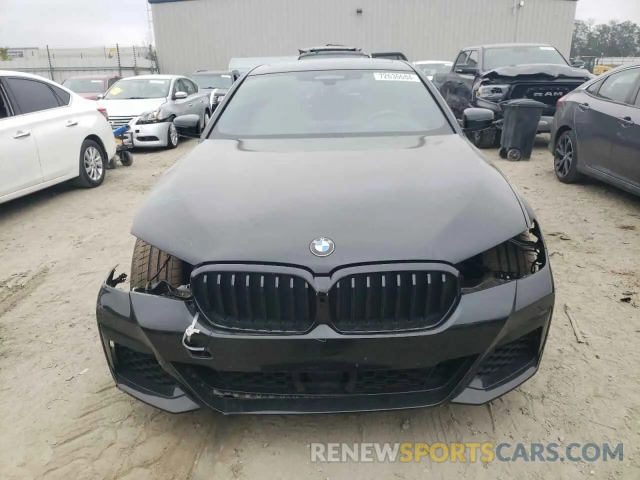 5 Фотография поврежденного автомобиля WBA13BK0XMCF46927 BMW M5 2021