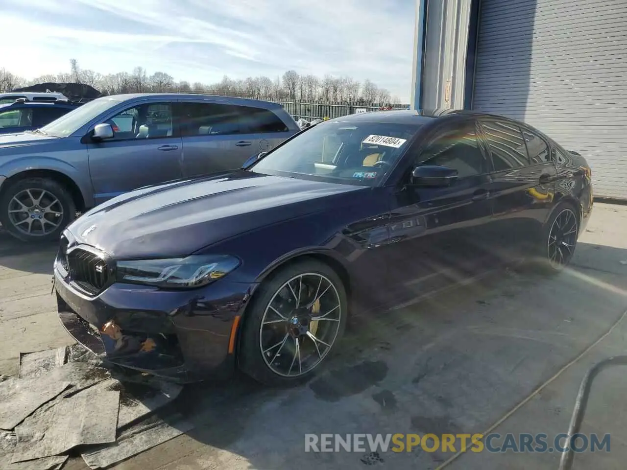 1 Фотография поврежденного автомобиля WBS83CH07MCG08954 BMW M5 2021
