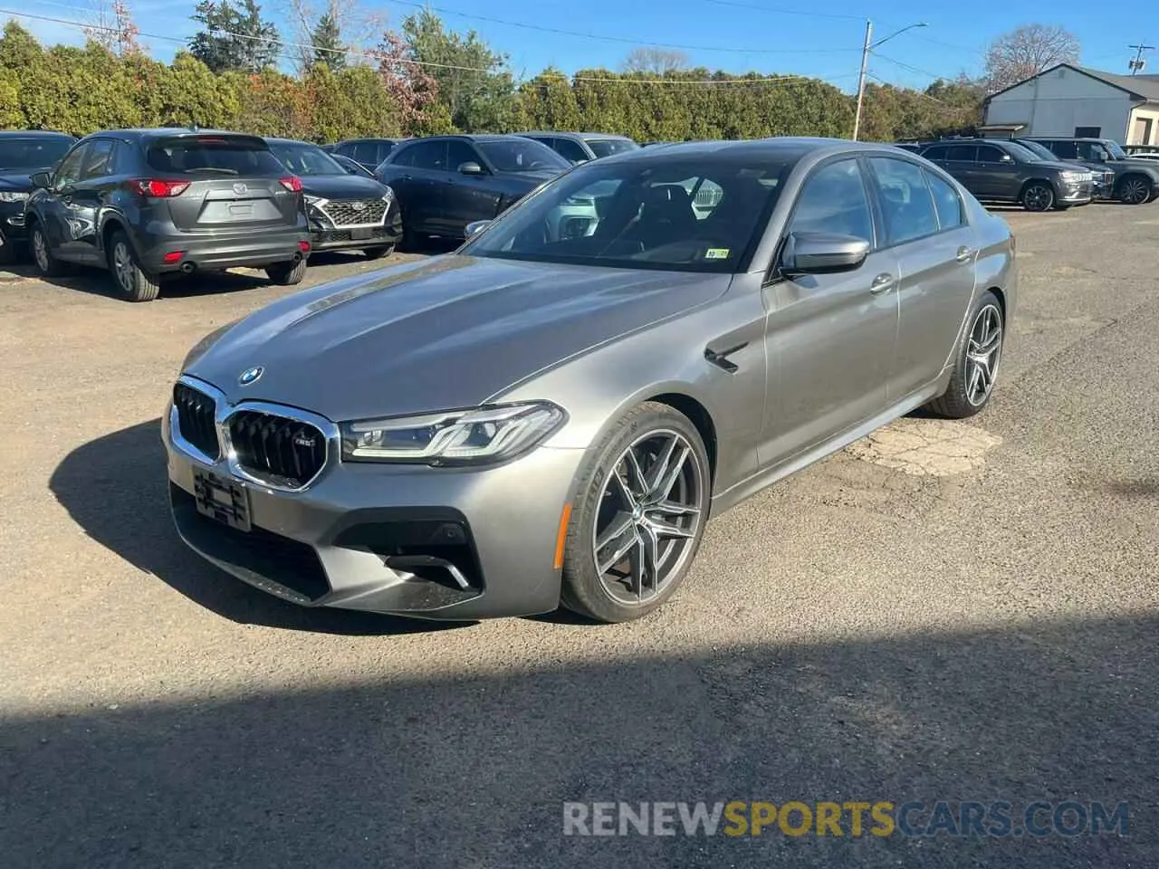 1 Photograph of a damaged car WBS83CH08MCF34587 BMW M5 2021