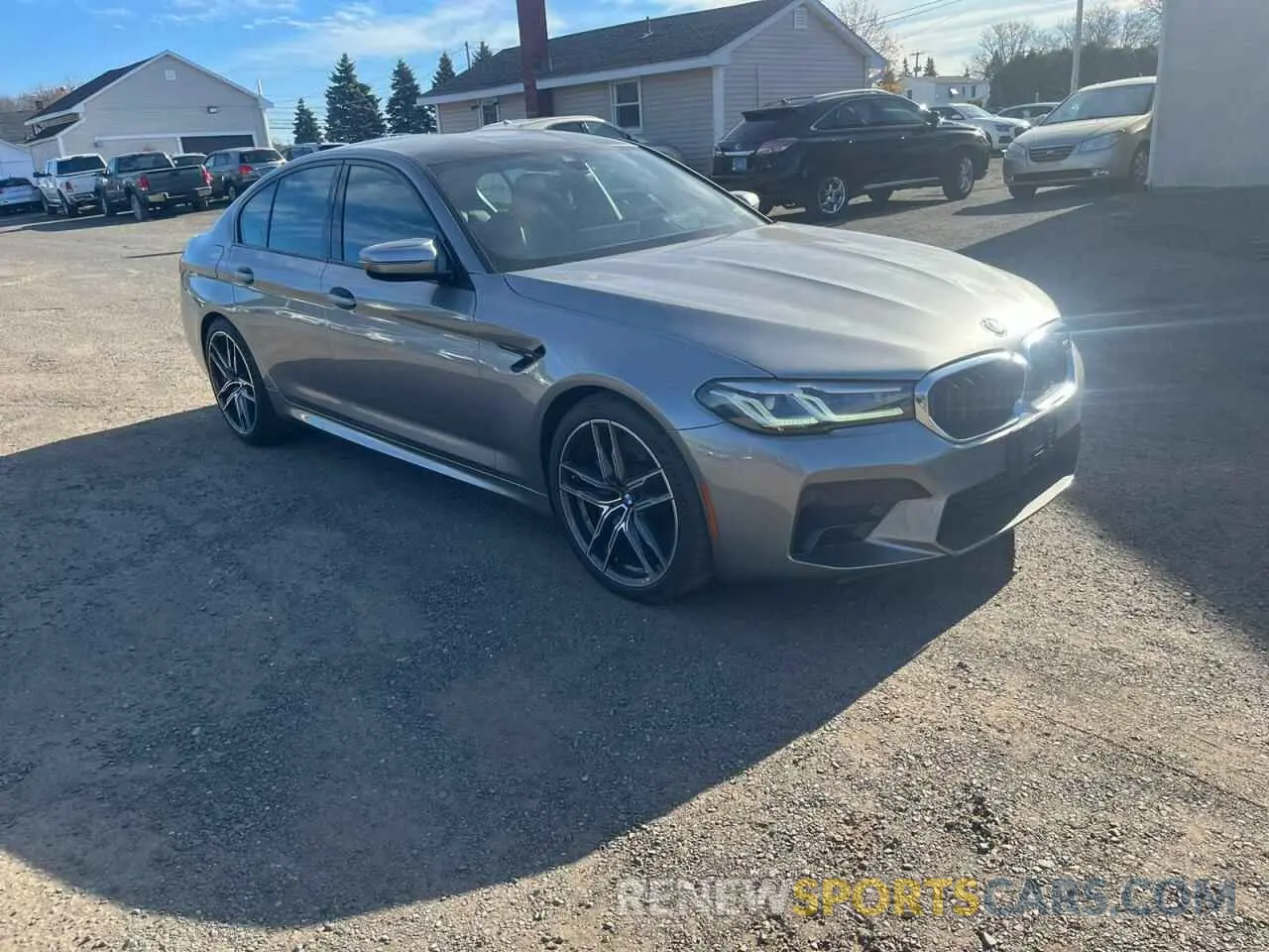 4 Photograph of a damaged car WBS83CH08MCF34587 BMW M5 2021