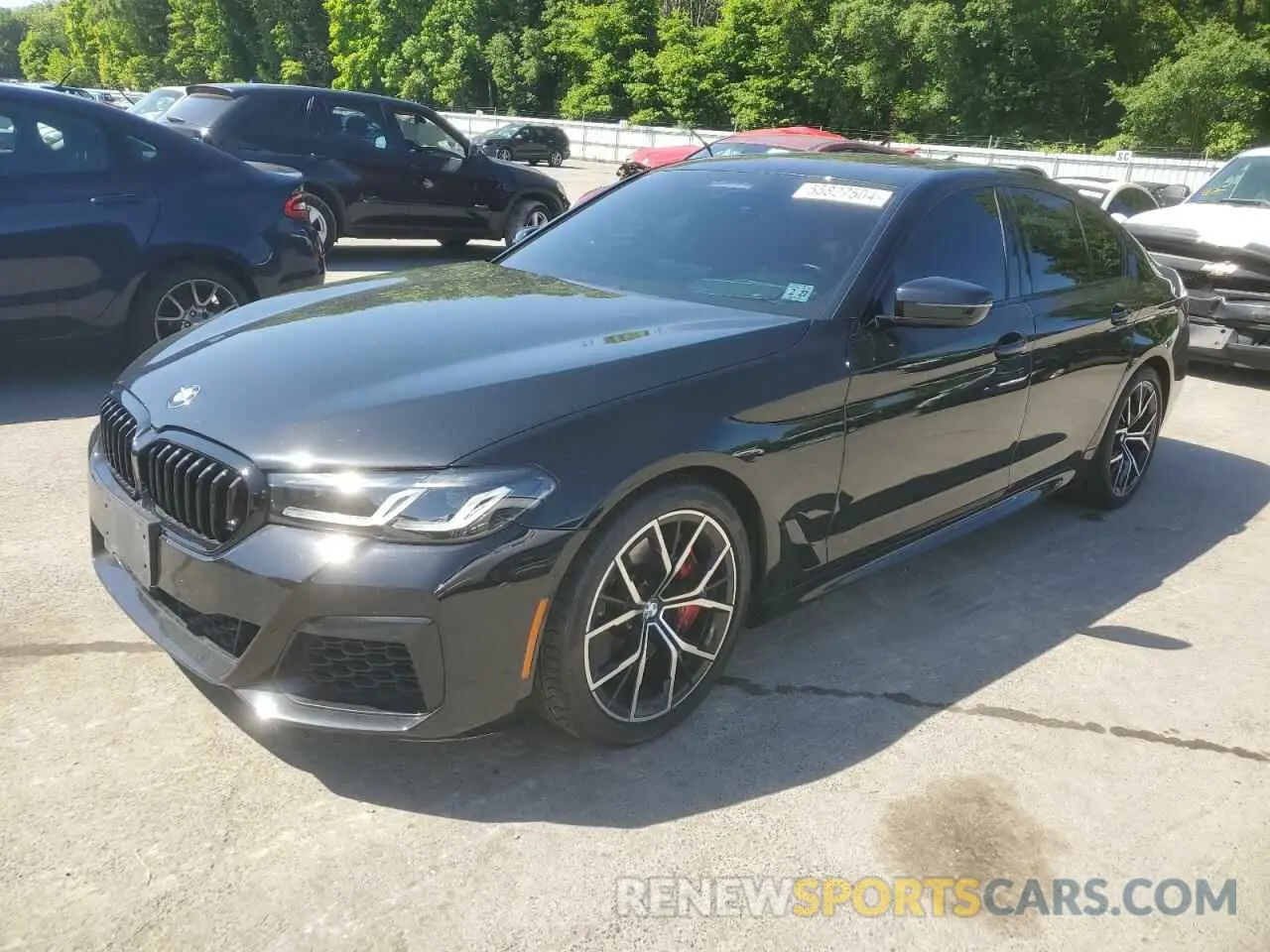 1 Photograph of a damaged car WBA13BK0XNCJ51404 BMW M5 2022