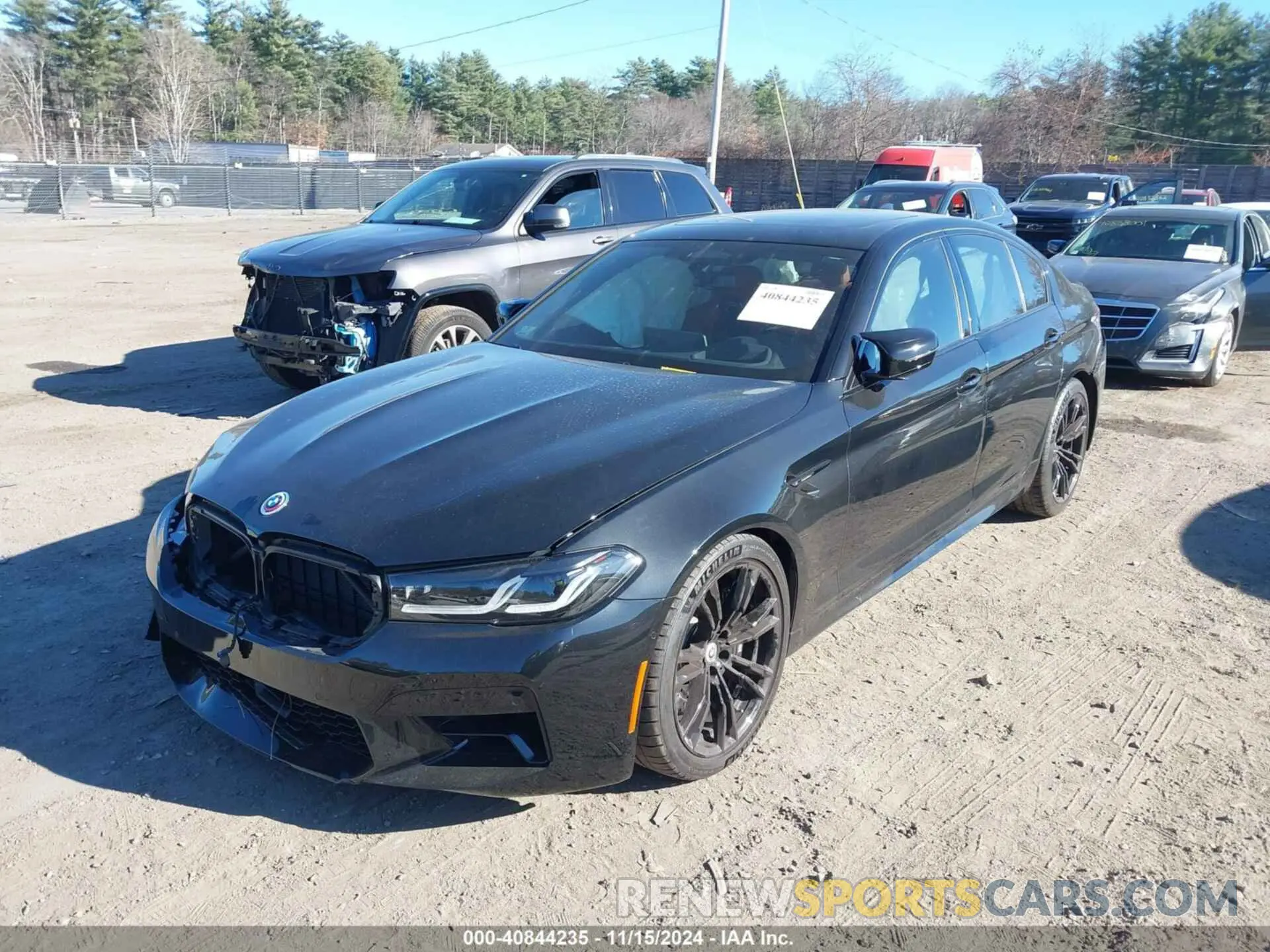 2 Фотография поврежденного автомобиля WBS83CH01NCK58820 BMW M5 2022