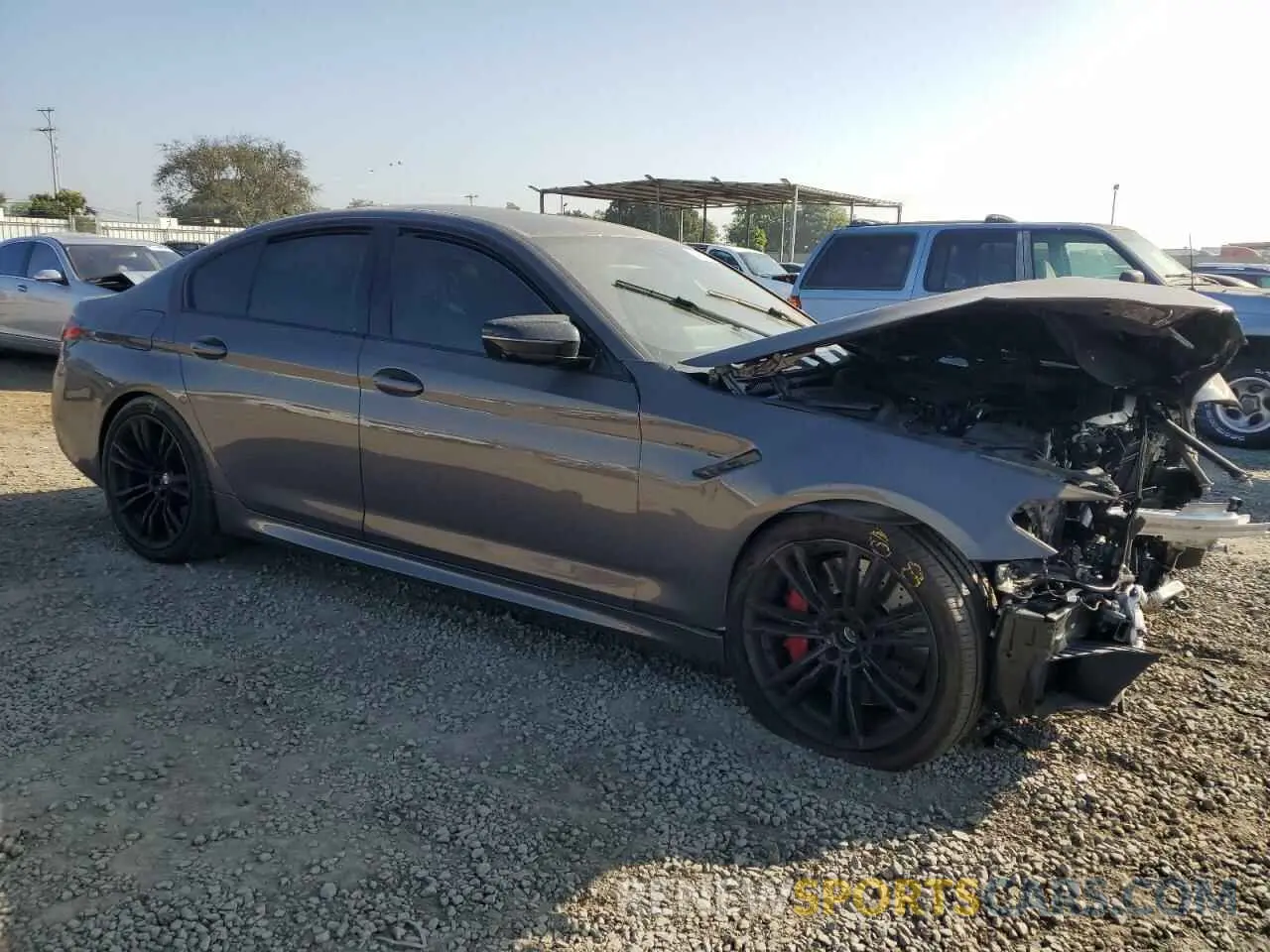 4 Photograph of a damaged car WBS83CH03NCH66564 BMW M5 2022