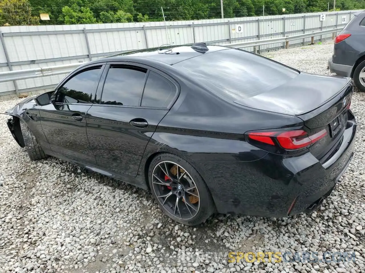 2 Photograph of a damaged car WBS83CH06NCJ03339 BMW M5 2022
