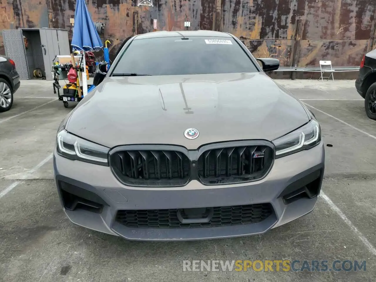 5 Photograph of a damaged car WBS83CH01PCL30098 BMW M5 2023