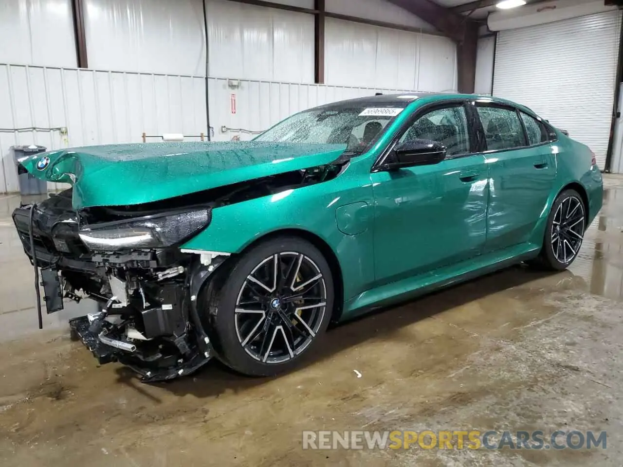 1 Photograph of a damaged car WBS83FK04SCT95434 BMW M5 2025
